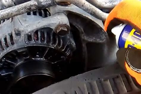 how to clean alternator from oil|cleaning an oil soaked alternator